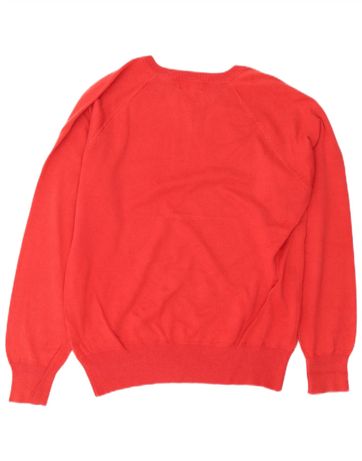 SERGIO TACCHINI Jersey Con Cuello En V Hombre Algodón Rojo Medio