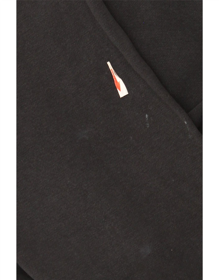 Nike - Sudadera con capucha para hombre (algodón negro mediano)