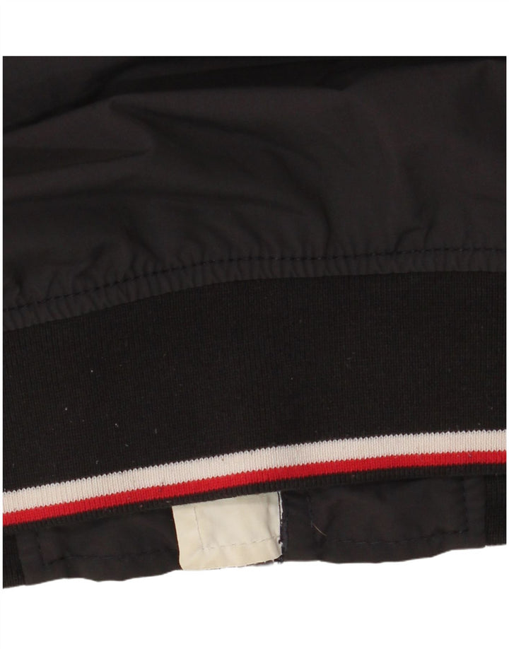 Tommy Hilfiger Chaqueta Bomber para Hombre UK 40 Grande Nylon Gris