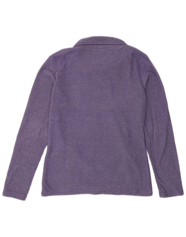 Jersey de forro polar para mujer Mountain Warehouse UK 40 Small Purple Pinstripe