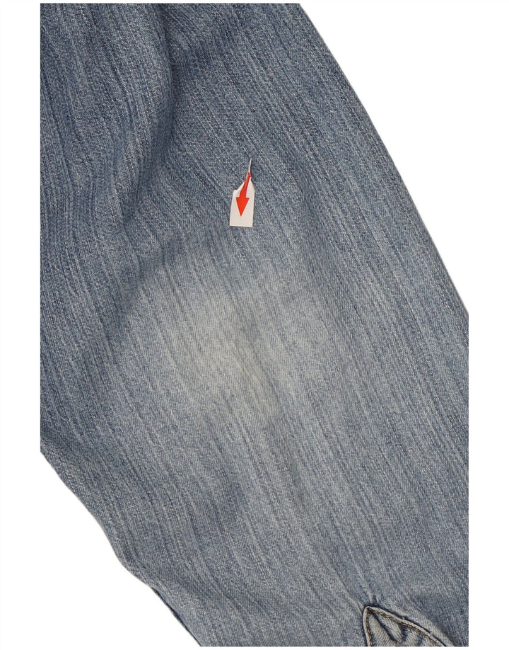 Camisa Vaquera Lee De Nylon Azul Medio |