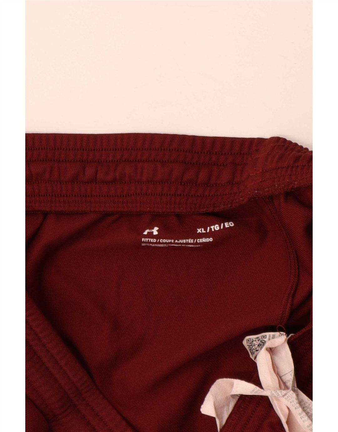 Pantalón de Chándal Under Armour Hombre XL Poliéster Burdeos