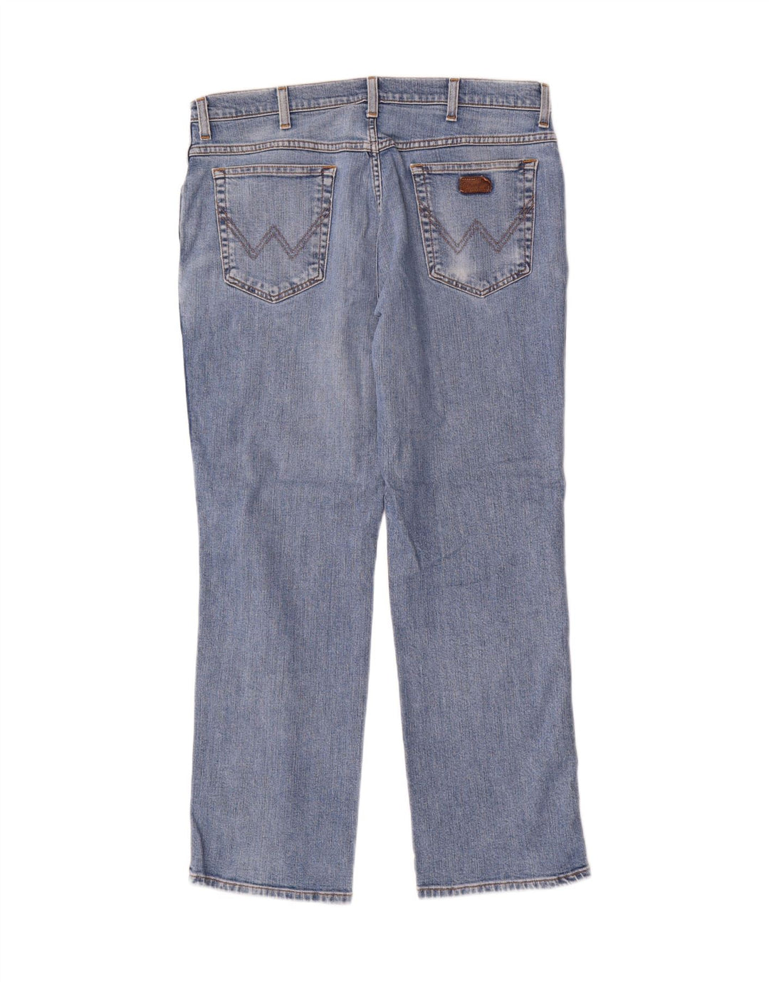 Wrangler Vaqueros rectos elásticos Texas para hombre W36 L30 Algodón azul