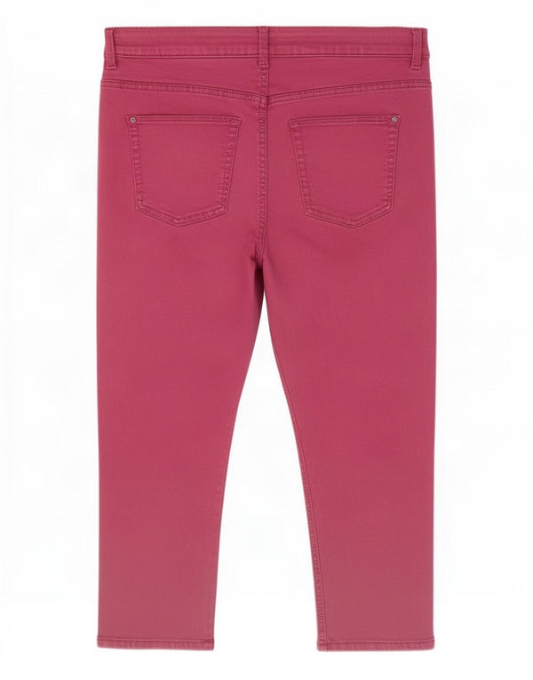 Marks & Spencer Vaqueros Super Ajustados Regulares para Mujer UK 12 Medium W30 L19 Rosa