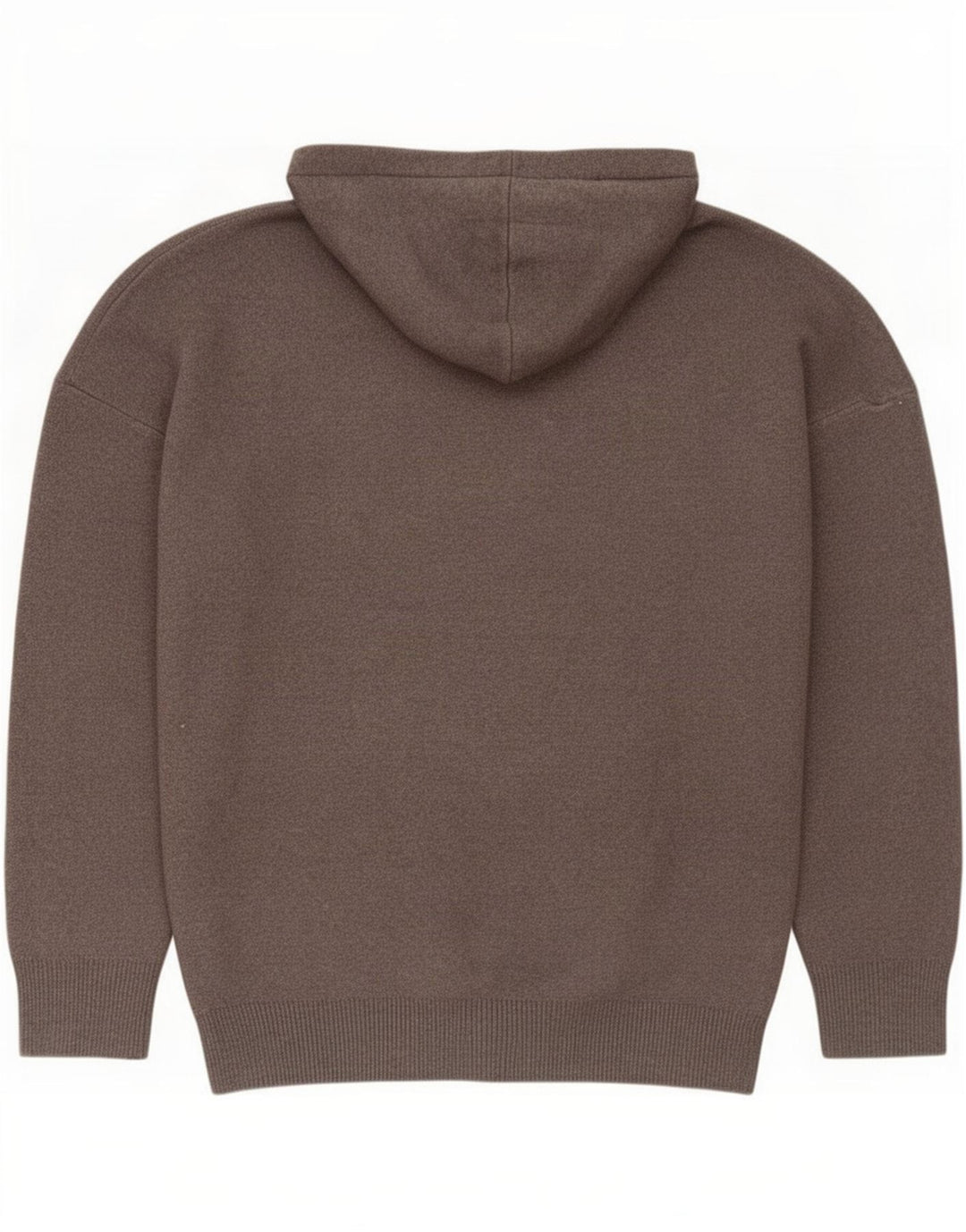 Zara Hombre Jersey Con Capucha Viscosa Gris Medio