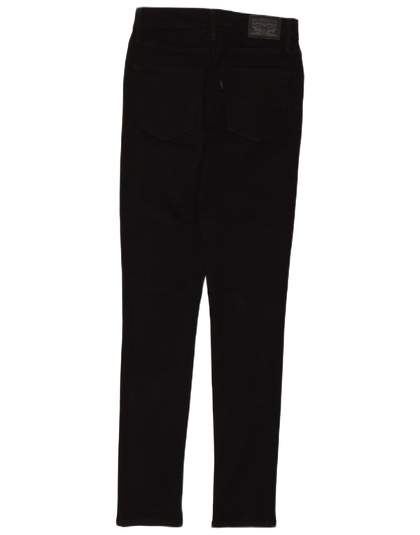 Levi's Jeans ajustados de talle alto 721 para mujer W28 L30 Algodón negro