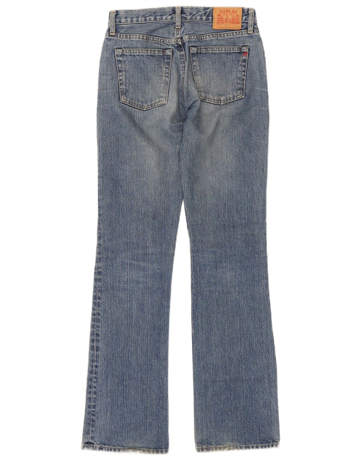 Vaqueros Bootcut Mujer Replay W26 L32 Algodón Azul