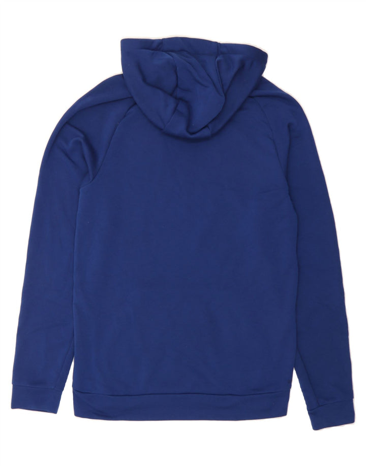 NIKE Mens Dri Fit Graphic Hoodie Jumper Small Blue Polyester Vintage Nike and Second-Hand Nike from Messina Hembry 