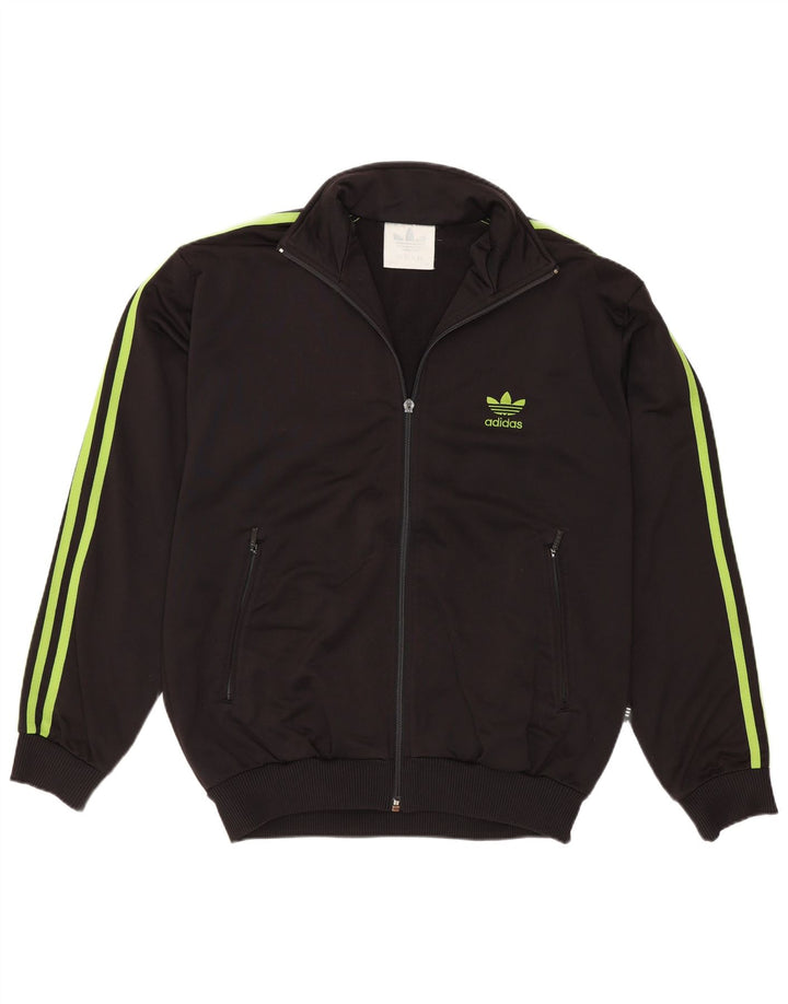 Adidas Chaqueta Chándal Niño 14-15 Años Negro Poliéster
