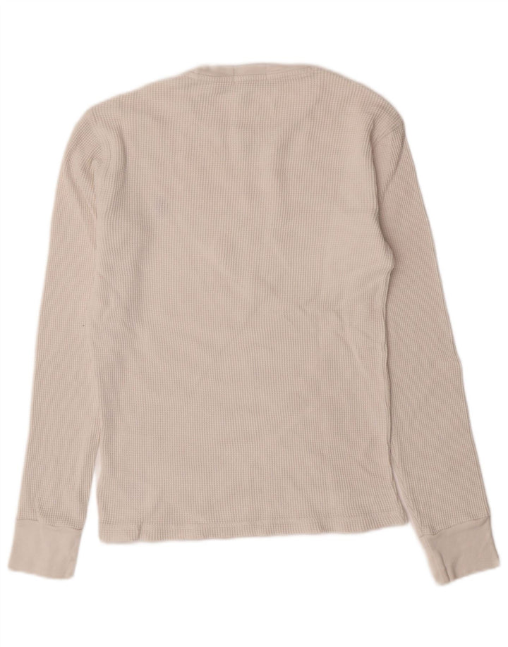 Polo Ralph Lauren Hombre Top Manga Larga Pequeño Algodón Blanco