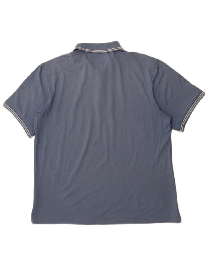 CHAMPION Polo de ajuste fácil para hombre XL Azul