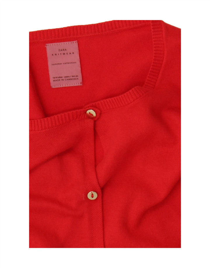 Jersey Zara Niña 13-14 Años Rojo