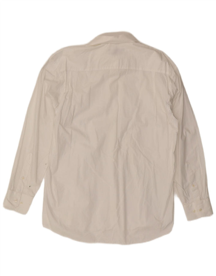 Camisa Pierre Cardin Hombre Talla 41/42 Grande Algodón Blanco