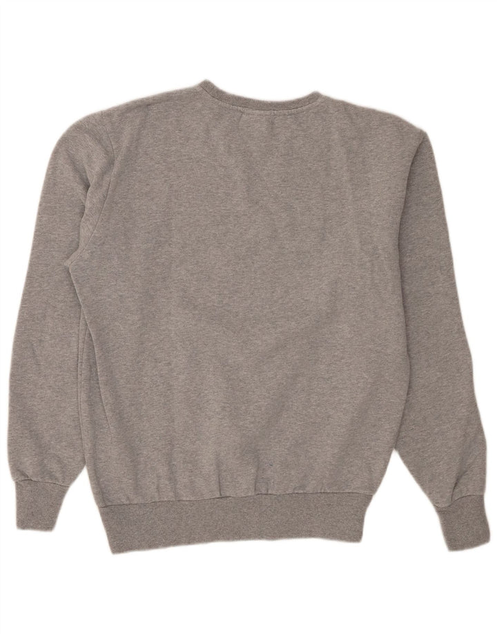 Ellesse Hombre Sudadera Jumper Grande Gris Algodón