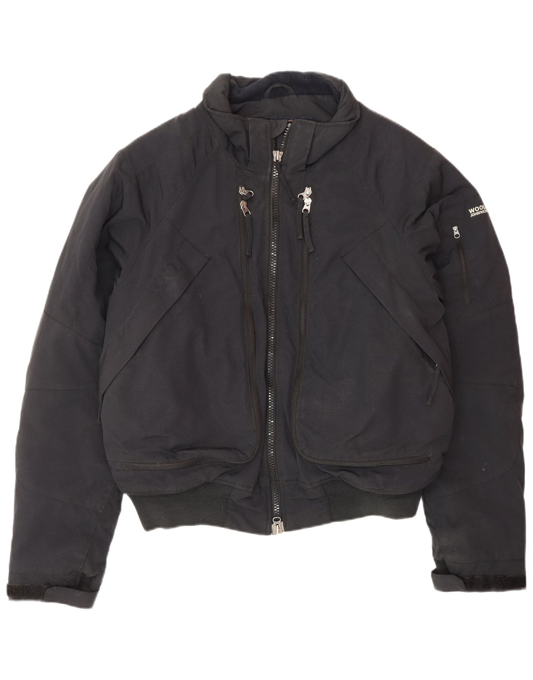 WOOLRICH Chaqueta bomber para hombre UK 38 Medium Black