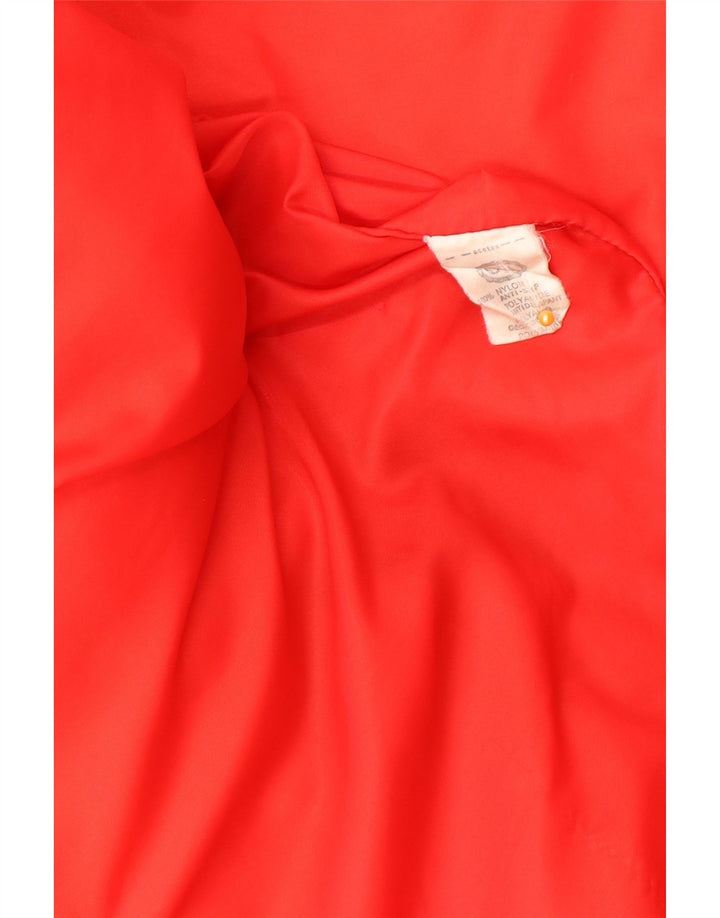 C&A Chaqueta acolchada para hombre UK 38 Medium Red Colourblock Nylon
