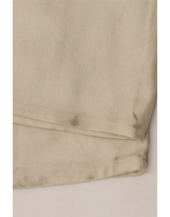 VINTAGE Pantalones casuales con corte de bota para mujer W30 L34 Beige