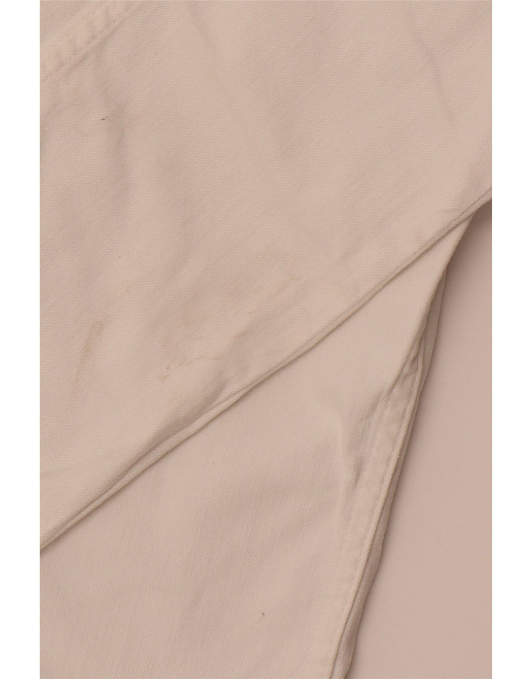 CREW CLOTHING Pantalones informales ajustados para mujer UK 12 Medium W30 L29 Blanco