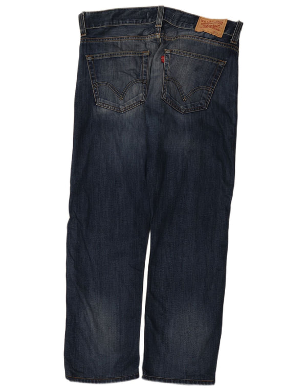 Levi's Jeans rectos de ajuste estándar 506 para hombre W36 L28 Algodón azul