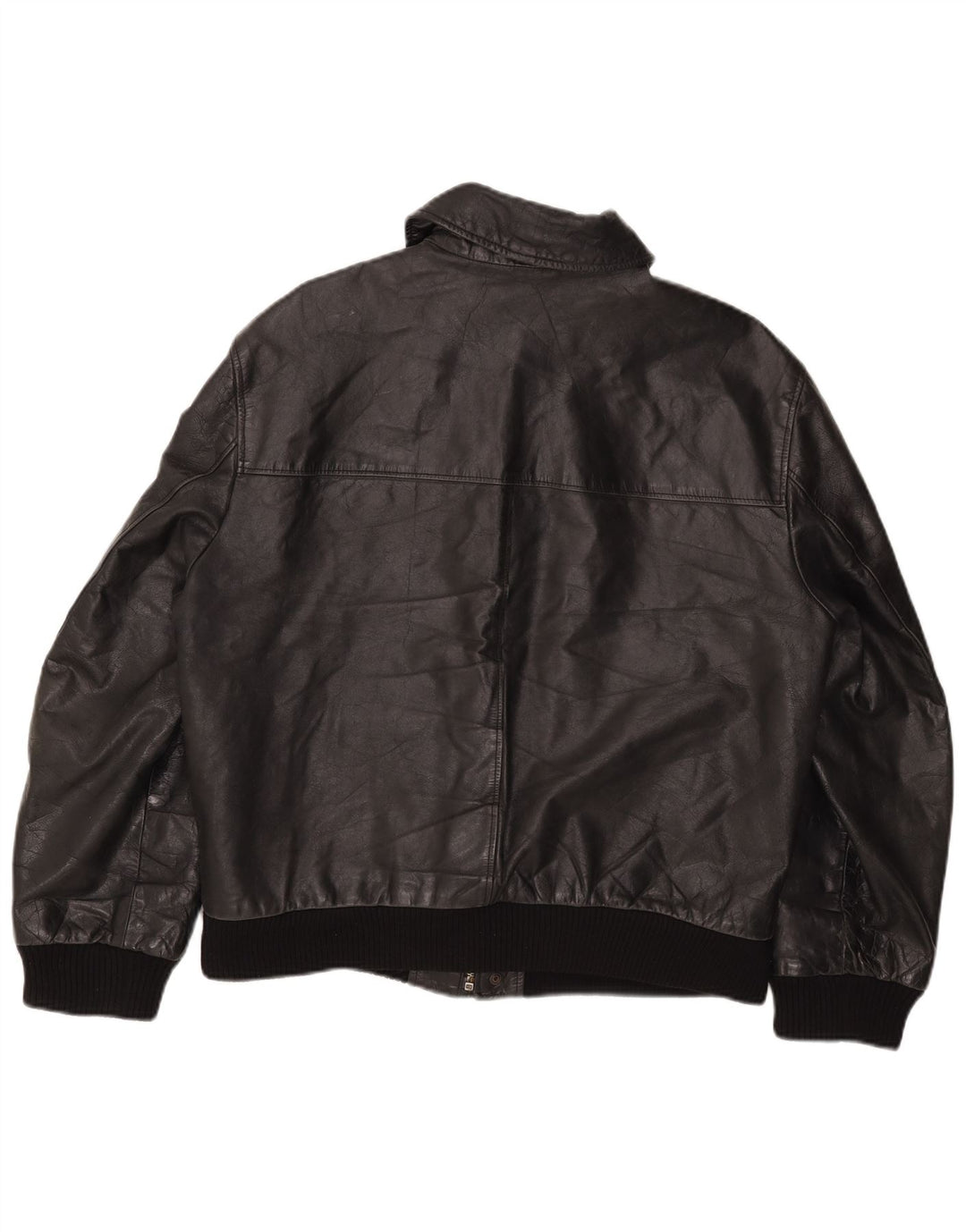 The Bridge Chaqueta de cuero para hombre IT 50 Large Black