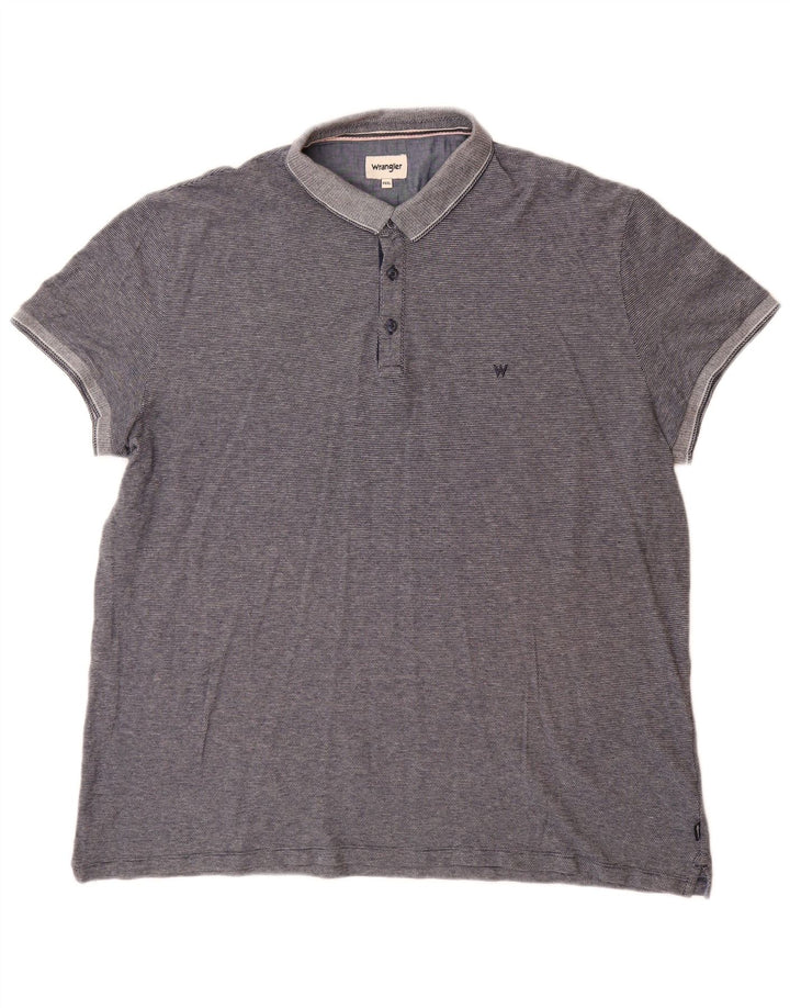 Wrangler Polo De Hombre 3XL Azul Marino Algodón