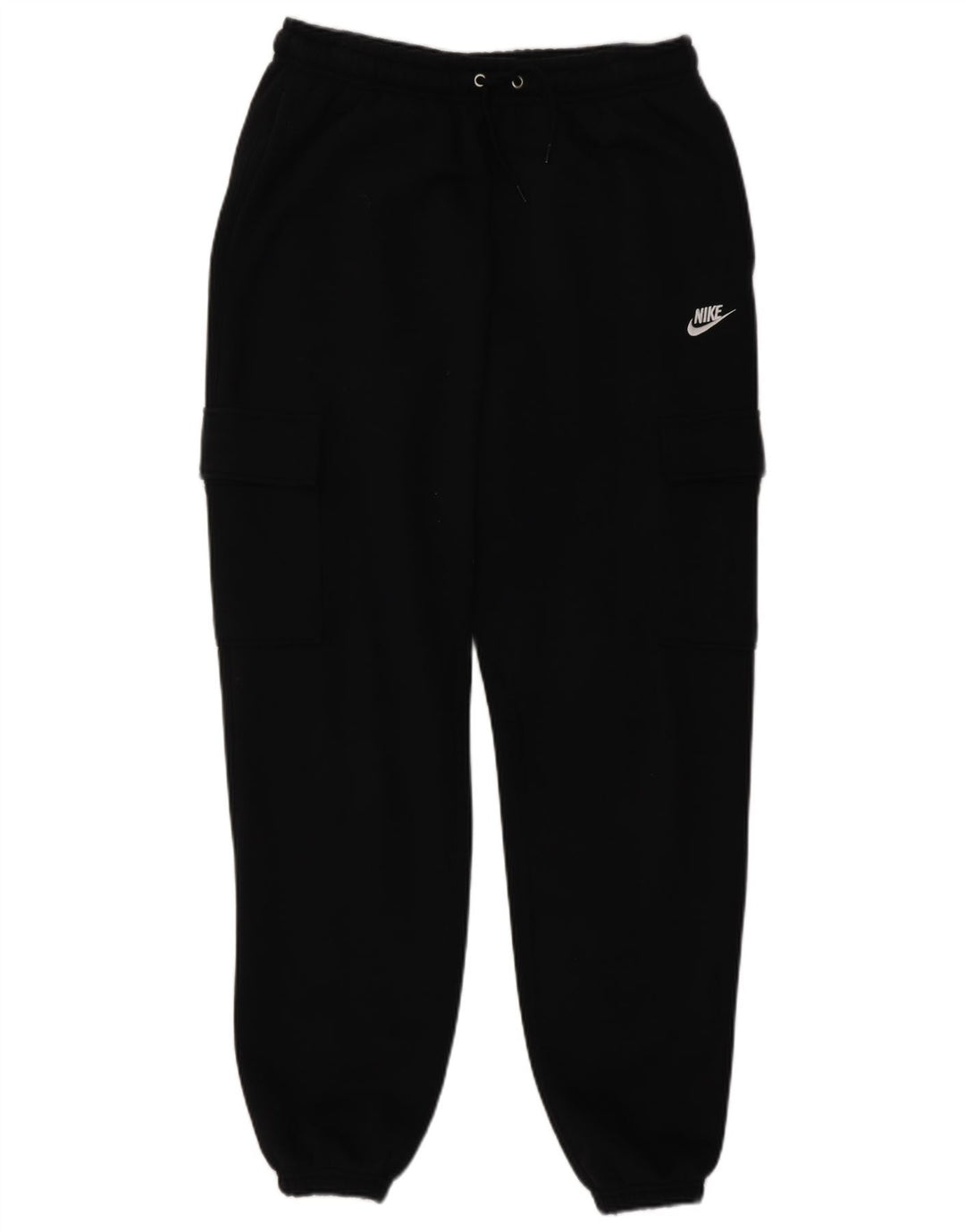 Nike Hombre Cargo Chándal Pantalones Joggers Pequeño Algodón Negro