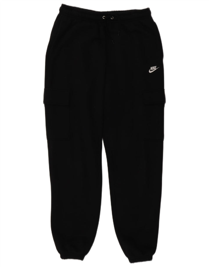 Nike Hombre Cargo Chándal Pantalones Joggers Pequeño Algodón Negro
