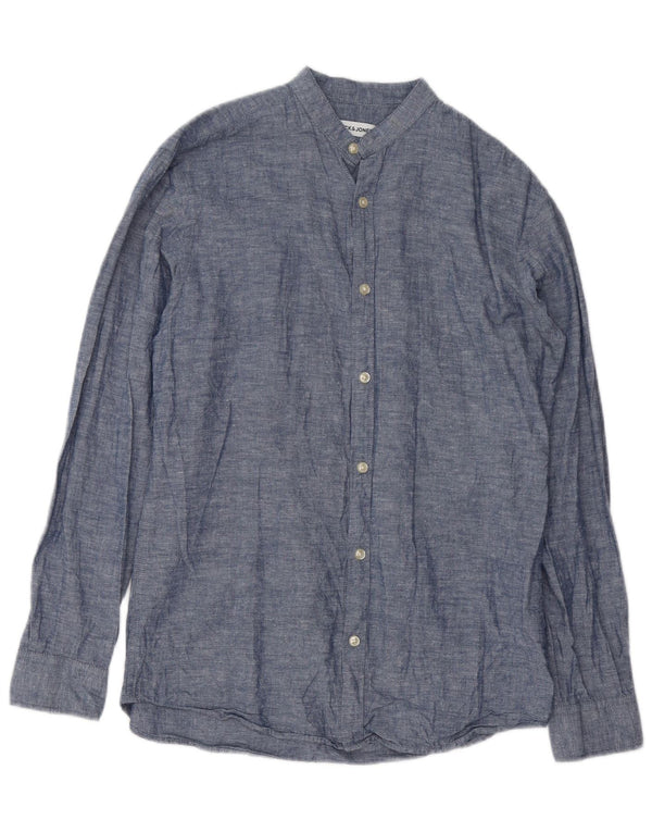Camisa Jack & Jones Hombre Small Azul Algodón