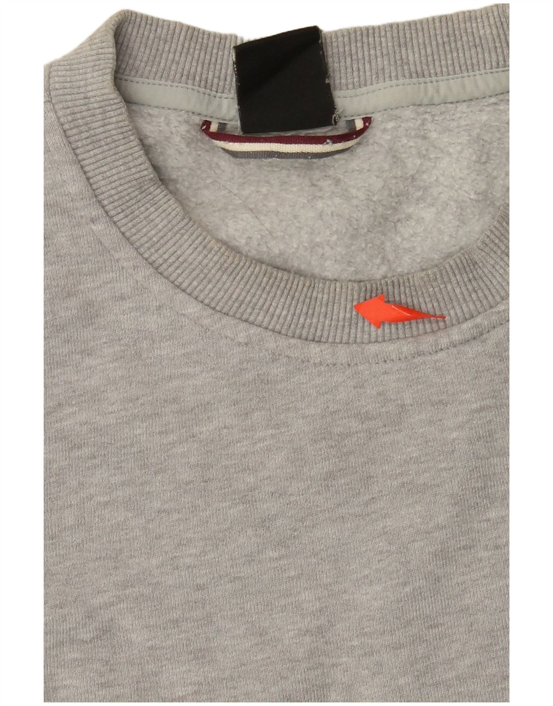 COLMAR Hombre Sudadera Jumper Small Gris Colorblock Algodón