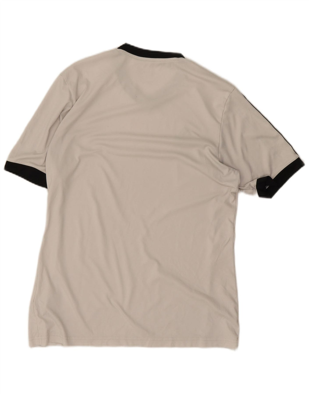 Adidas Hombre Camiseta Top Medium Off White Poliéster Deportes