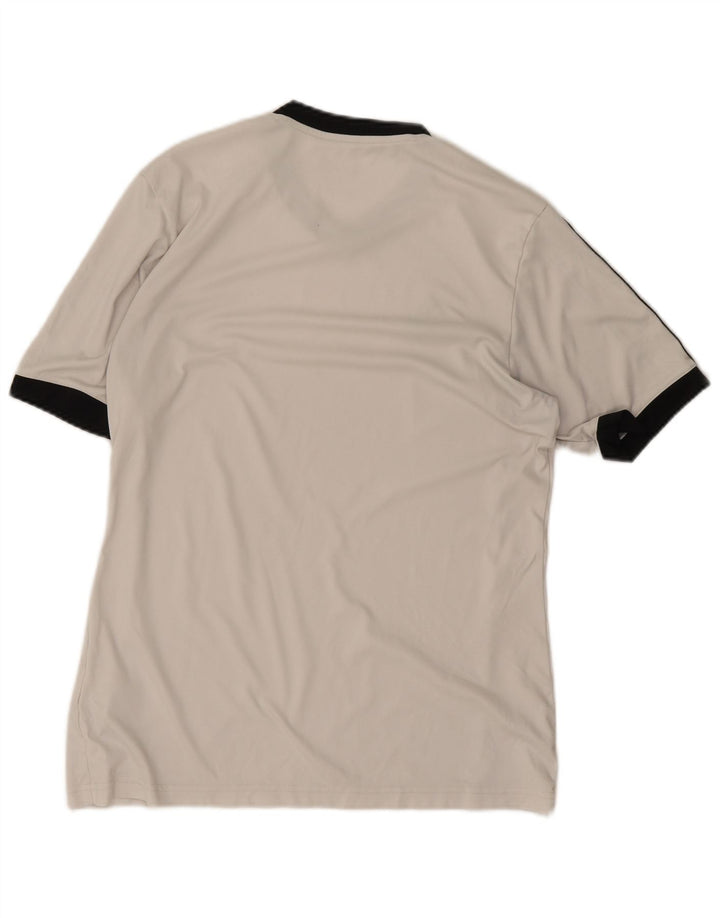 Adidas Hombre Camiseta Top Medium Off White Poliéster Deportes