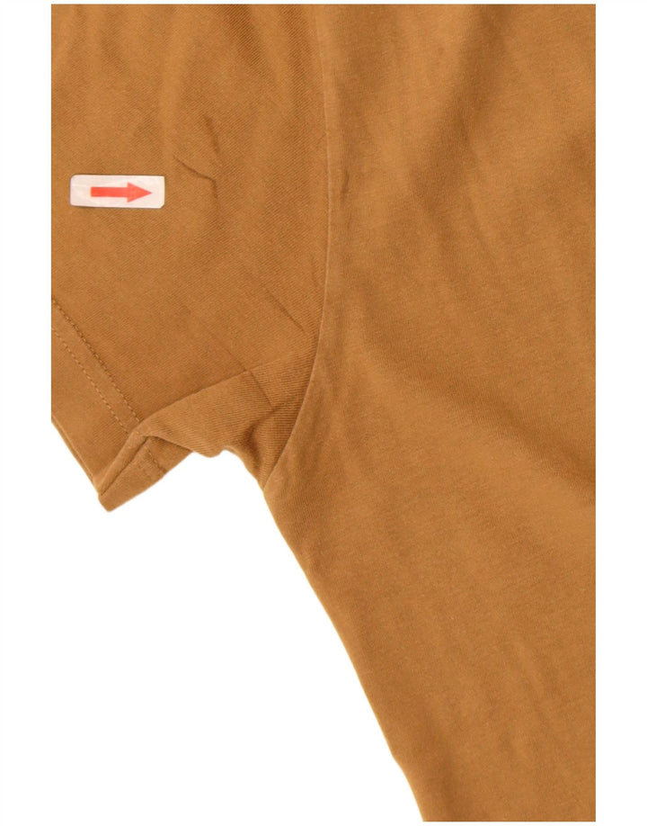 Russell Athletic Camiseta gráfica para hombre Top Algodón caqui mediano