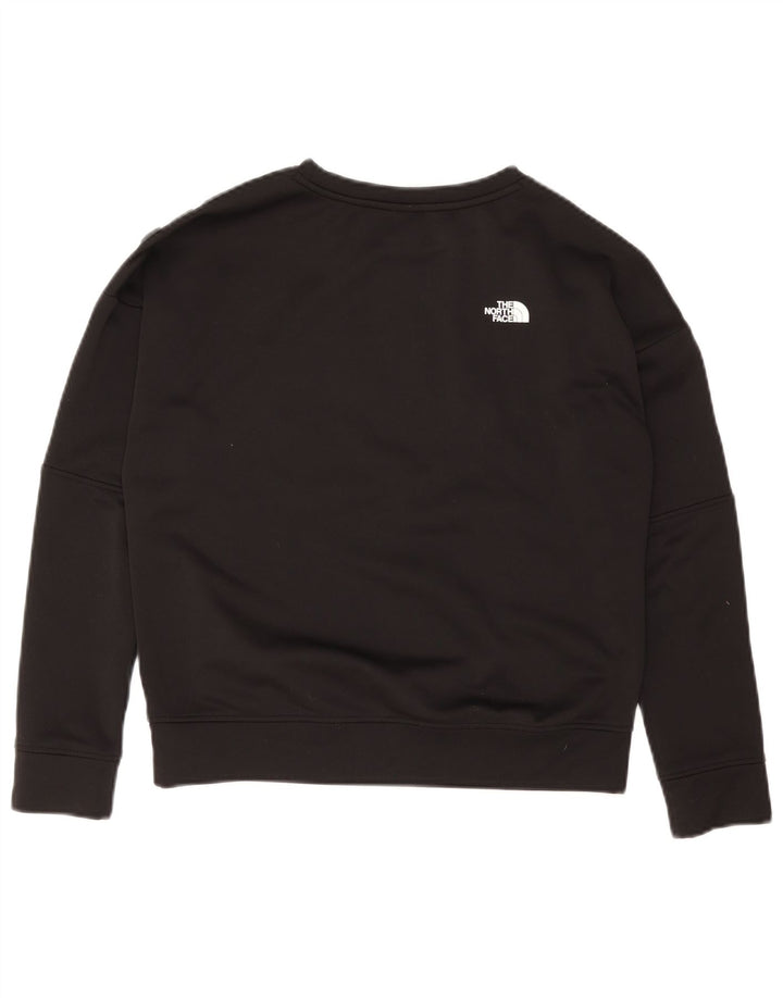 THE NORTH FACE Sudadera corta extragrande para mujer UK 10 Small Black