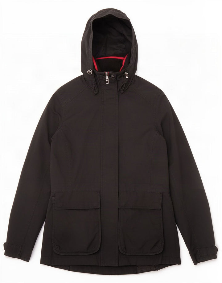 Musto Chaqueta impermeable con capucha para mujer UK 8 Small Poliamida negra