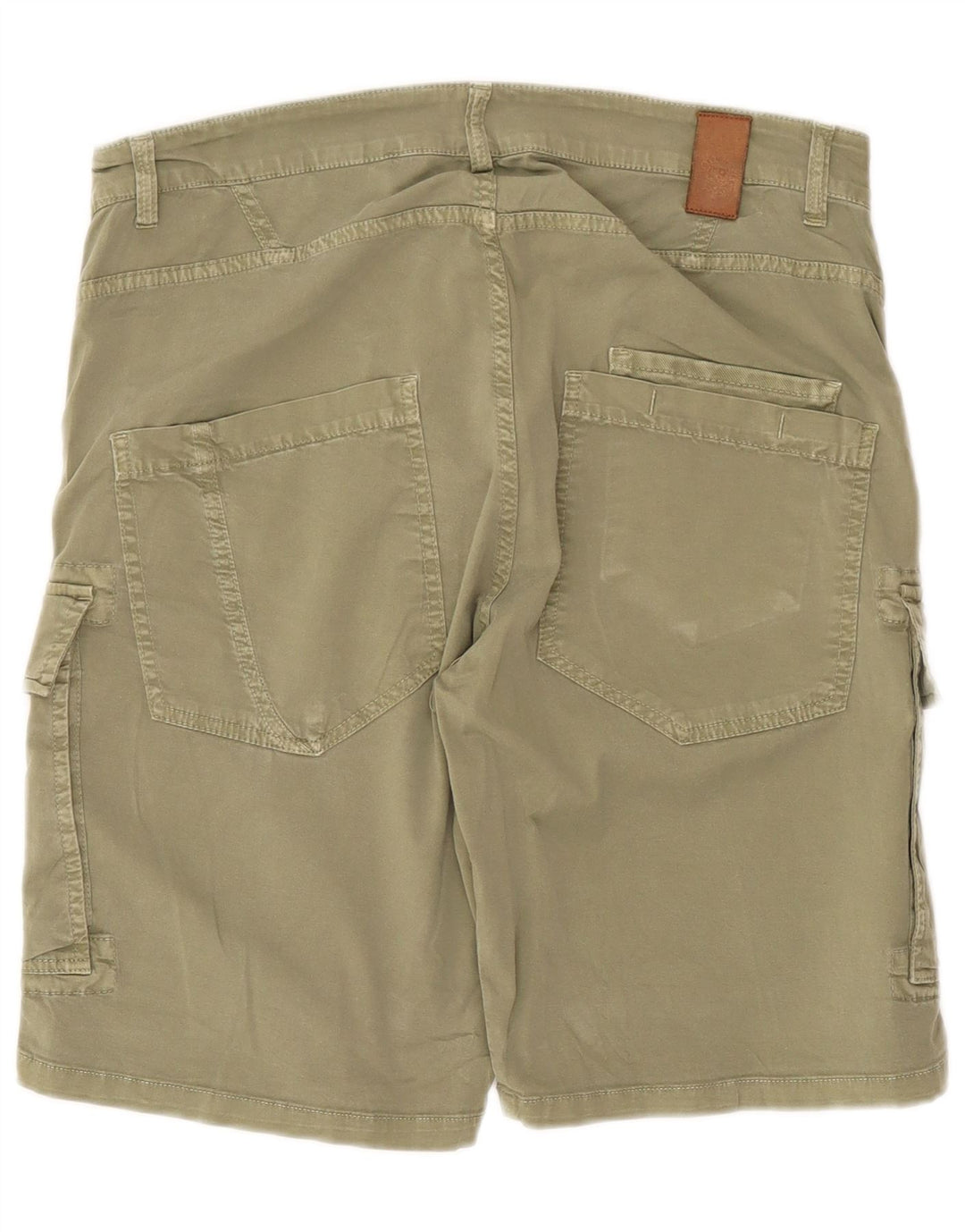 Scorpion Bay Pantalones cortos tipo cargo para hombre W36 Large Khaki Cotton