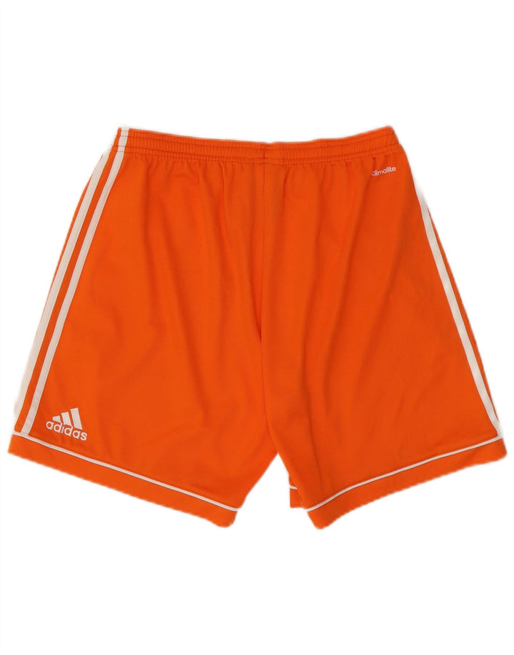 Adidas Mens Climalite Sport Shorts Naranja Medio Poliéster