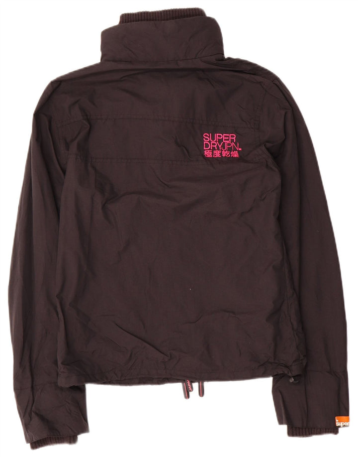 Superdry Chaqueta cortavientos Windcheater para mujer, talla 40, talla M, color negro
