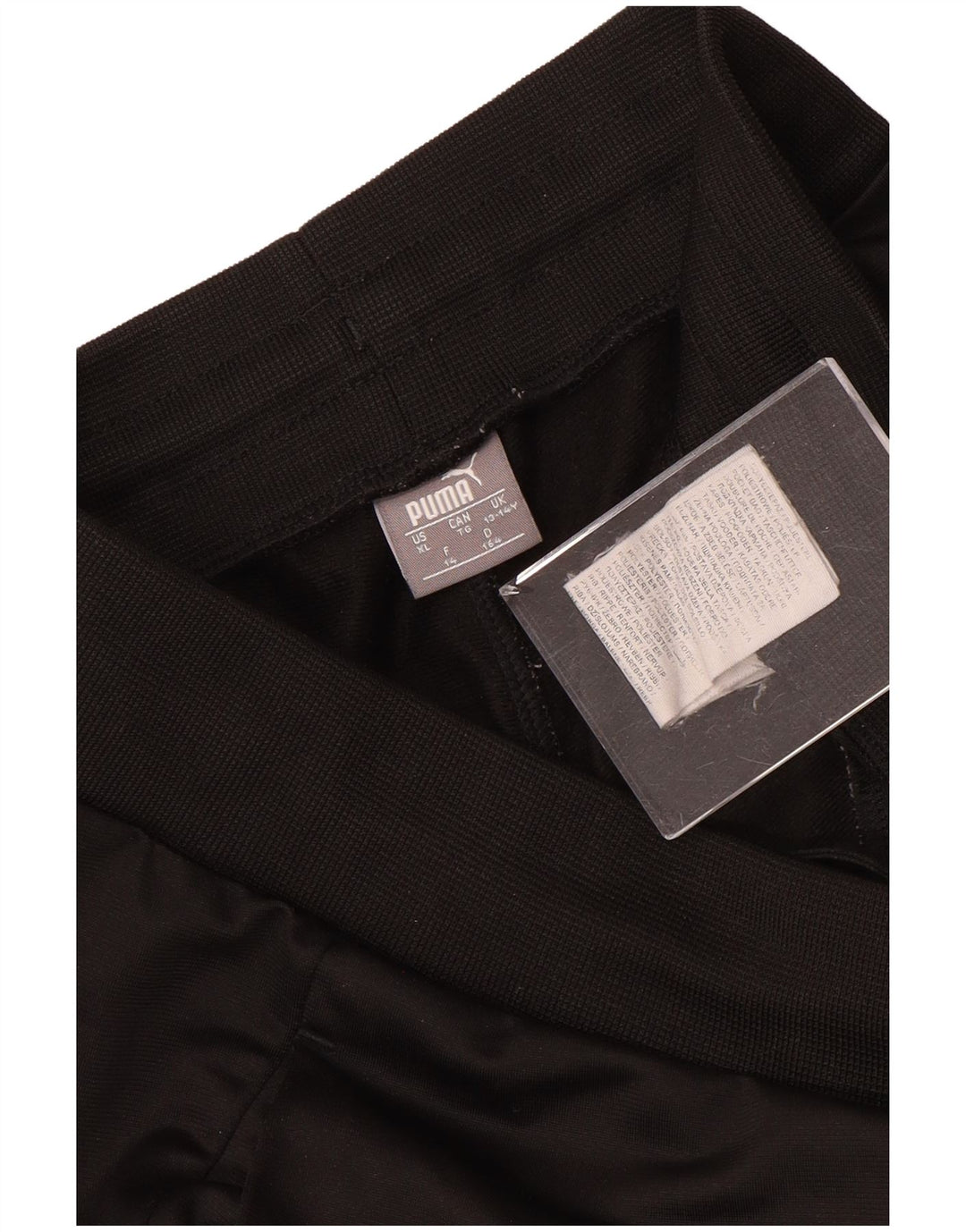 PUMA Pantalón de chándal para niño Joggers 13-14 años Negro Poliéster