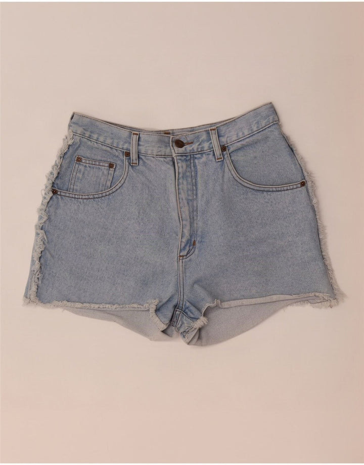 Shorts vaqueros vintage para mujer W30 Azul medio