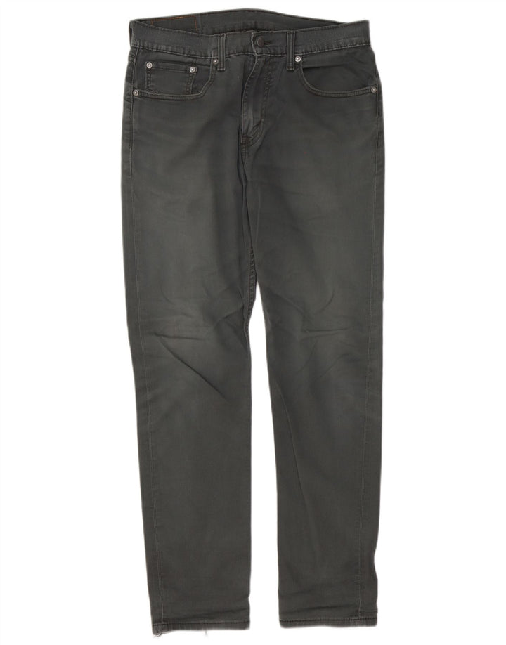 Vaqueros Levi's 502 Tapered para hombre W32 L32 Algodón gris