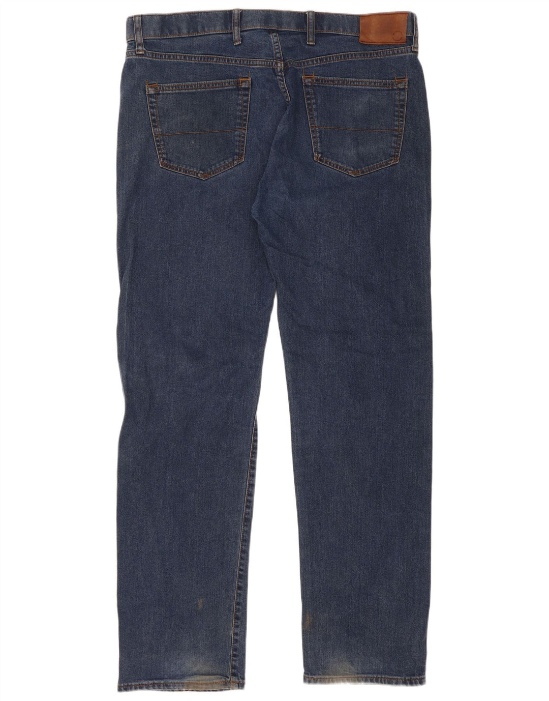 Marks & Spencer Vaqueros rectos regulares para hombre W38 L33 Algodón azul