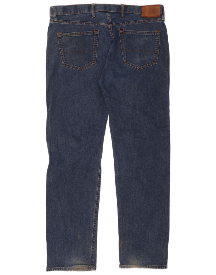 Marks & Spencer Vaqueros rectos regulares para hombre W38 L33 Algodón azul