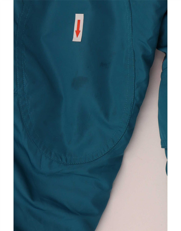Ellesse Chaqueta acolchada con capucha para hombre UK 42 XL Poliéster azul