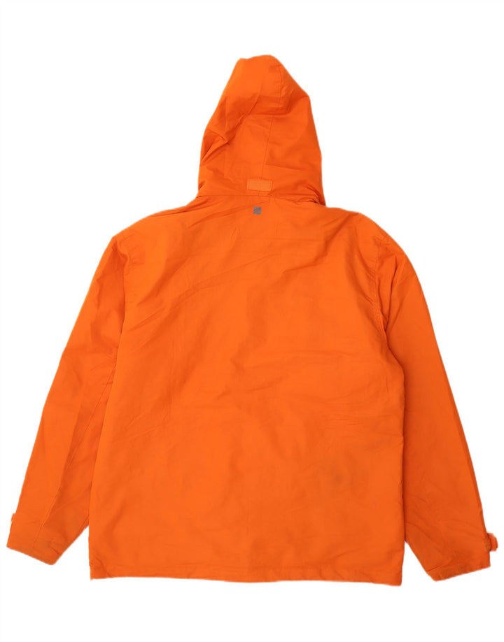 Chaqueta impermeable con capucha para hombre Mountain Warehouse ES 38 Poliéster naranja medio