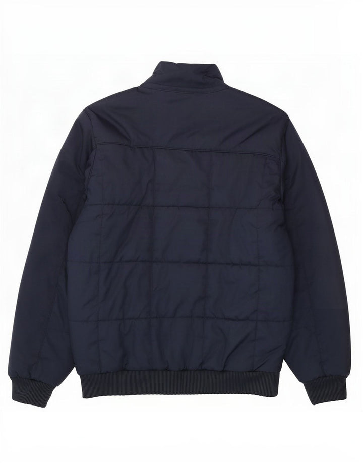 Adidas Chaqueta acolchada para niño 13-14 años Azul marino Colorblock Poliéster