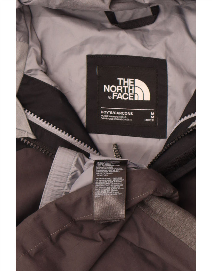 The North Face Chubasquero con capucha para niño 10-11 años Gris medio Poliéster