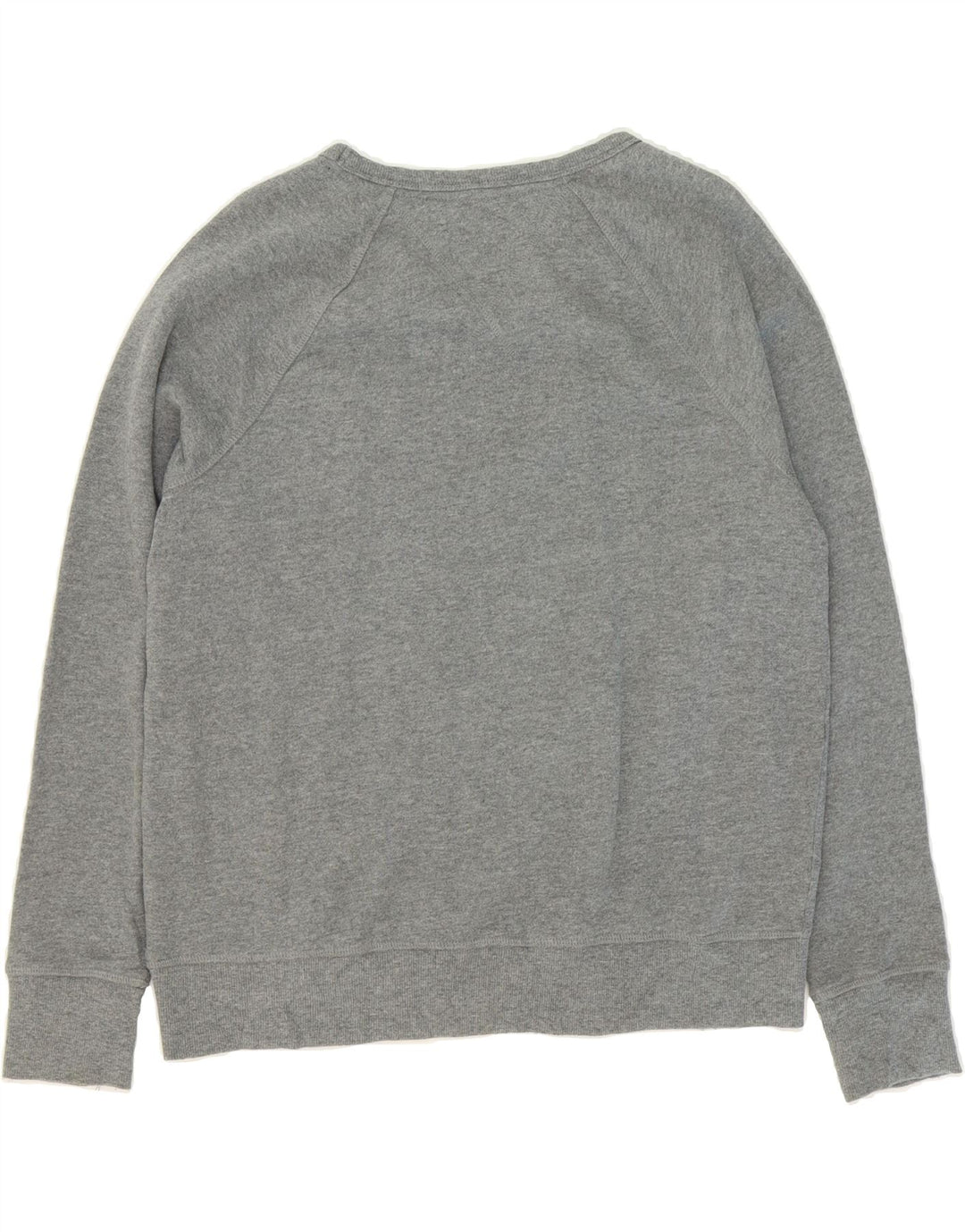 TOMMY HILFIGER Womens Sweatshirt Jumper UK 14 Medium Grey Cotton Vintage Tommy Hilfiger and Second-Hand Tommy Hilfiger from Messina Hembry 