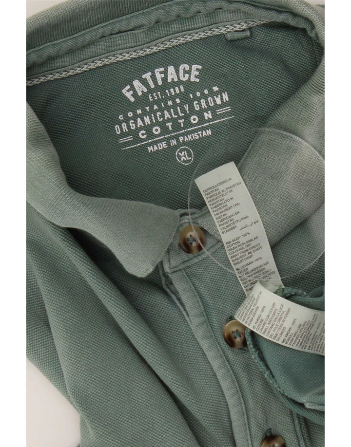 Polo para hombre Fat Face XL Algodón verde