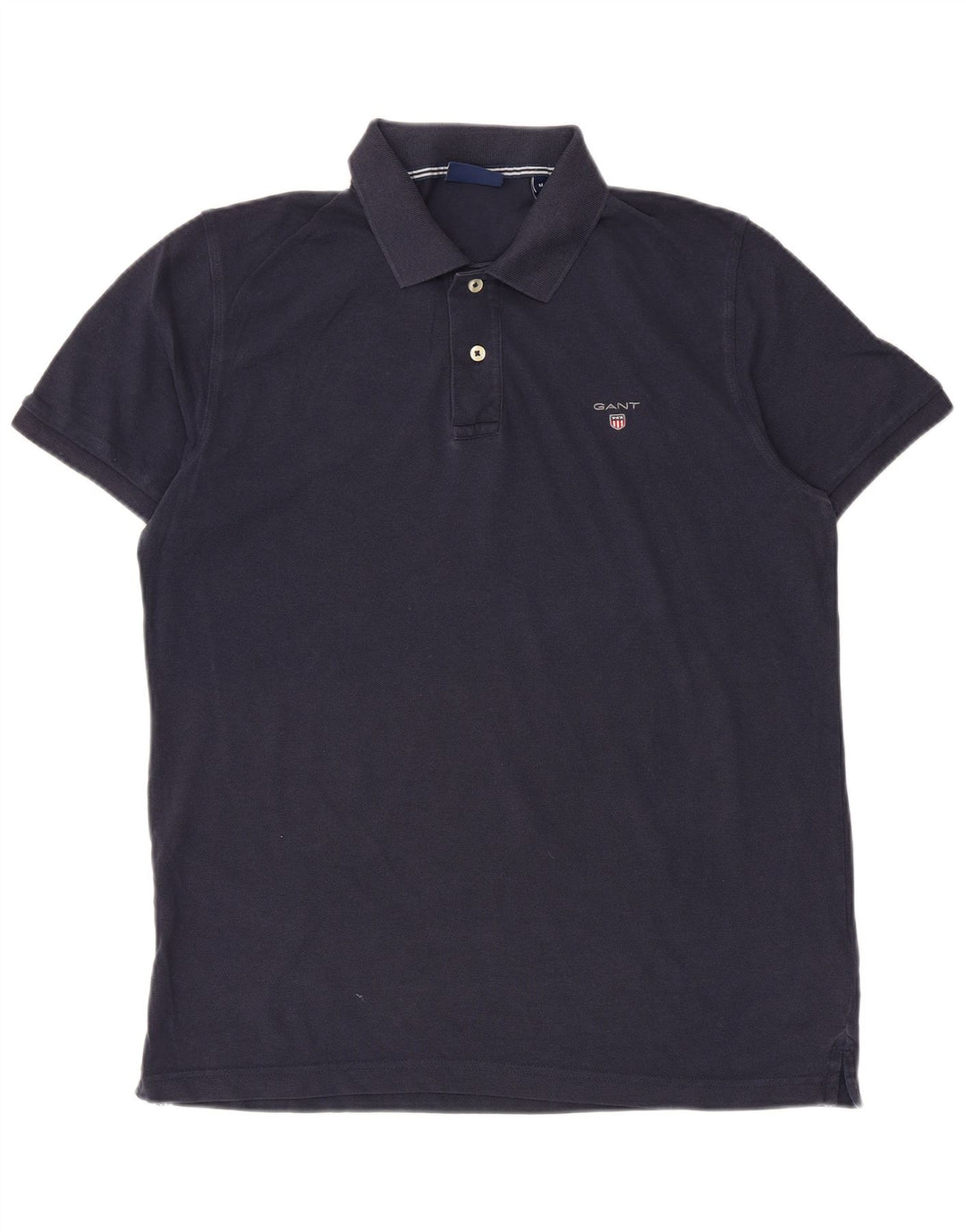 Gant Polo Hombre Azul Marino Medio Algodón