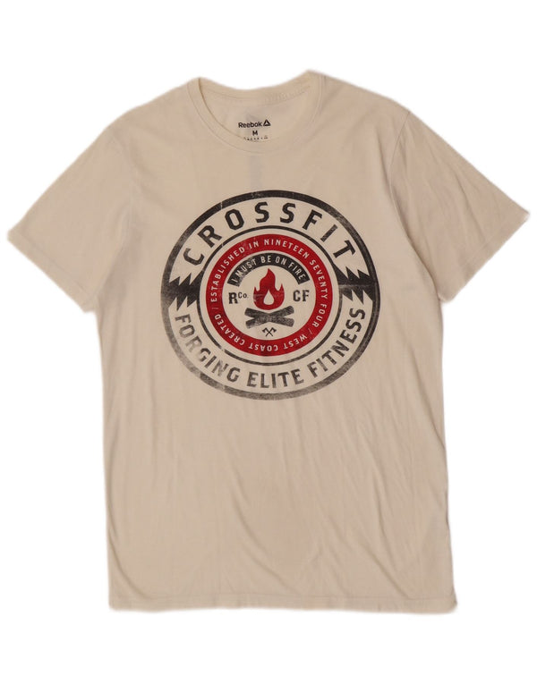 Camiseta Reebok Graphic para hombre Top Medium White